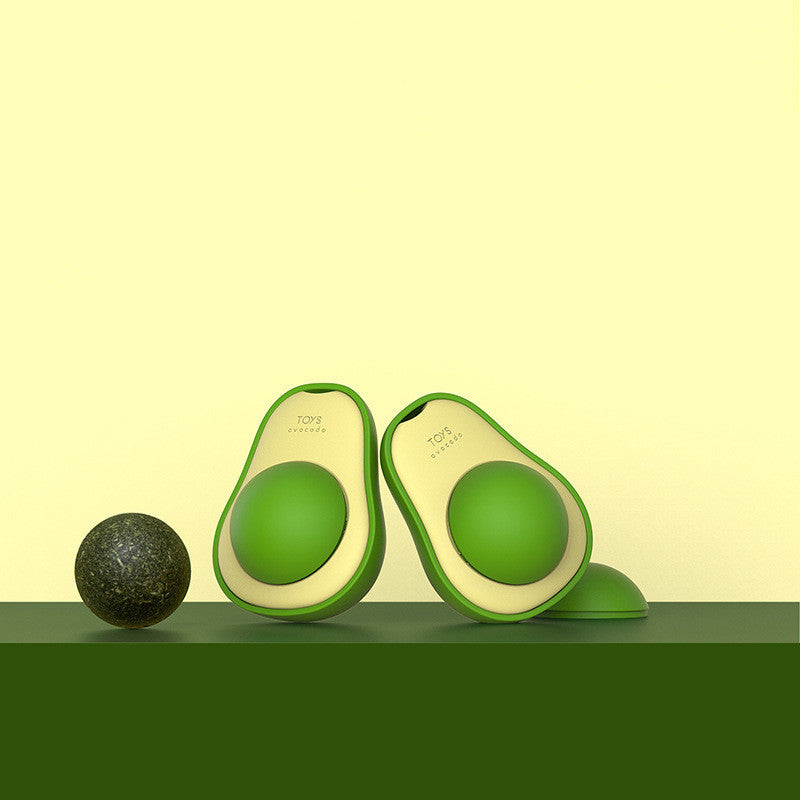 Avocado Peppermint Catnip Ball – A Whisker-Tingling Treat for Your Cat!
