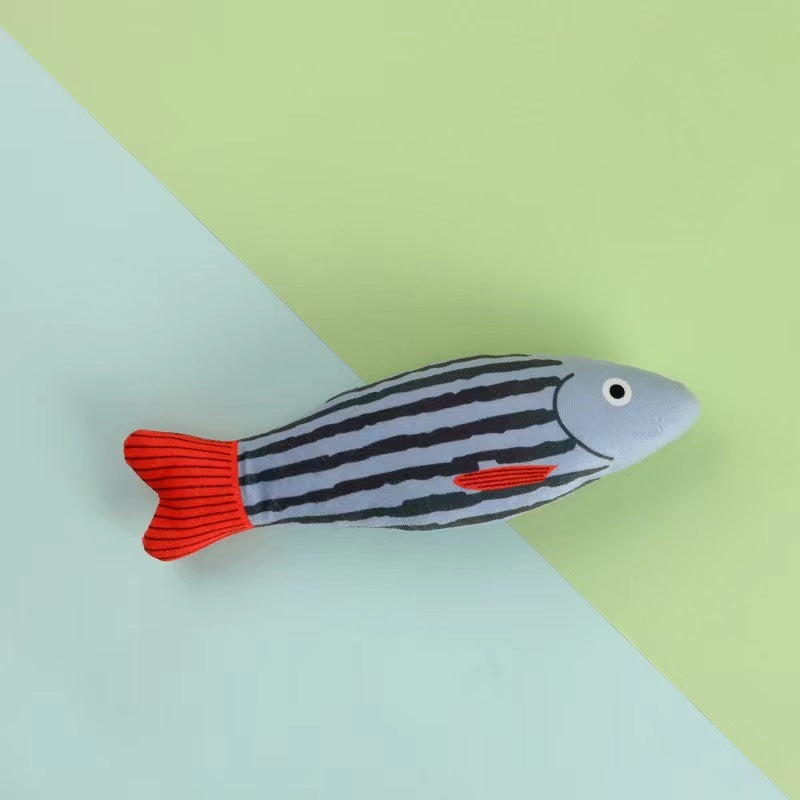 Fish Catnip Pet Pillow