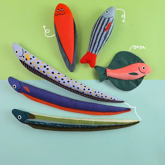 Fish Catnip Pet Pillow