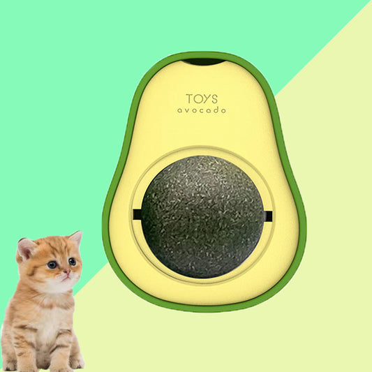 Avocado Peppermint Catnip Ball – A Whisker-Tingling Treat for Your Cat!