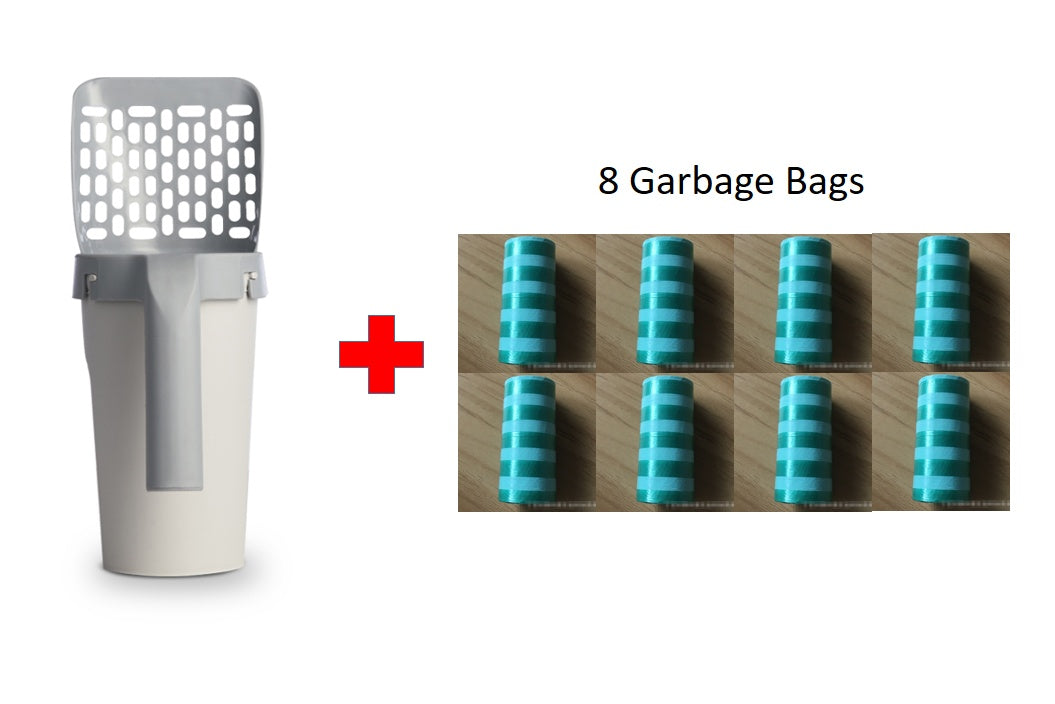 No-Mess Cat Litter Disposal Bin – Waste-Saving & Durable