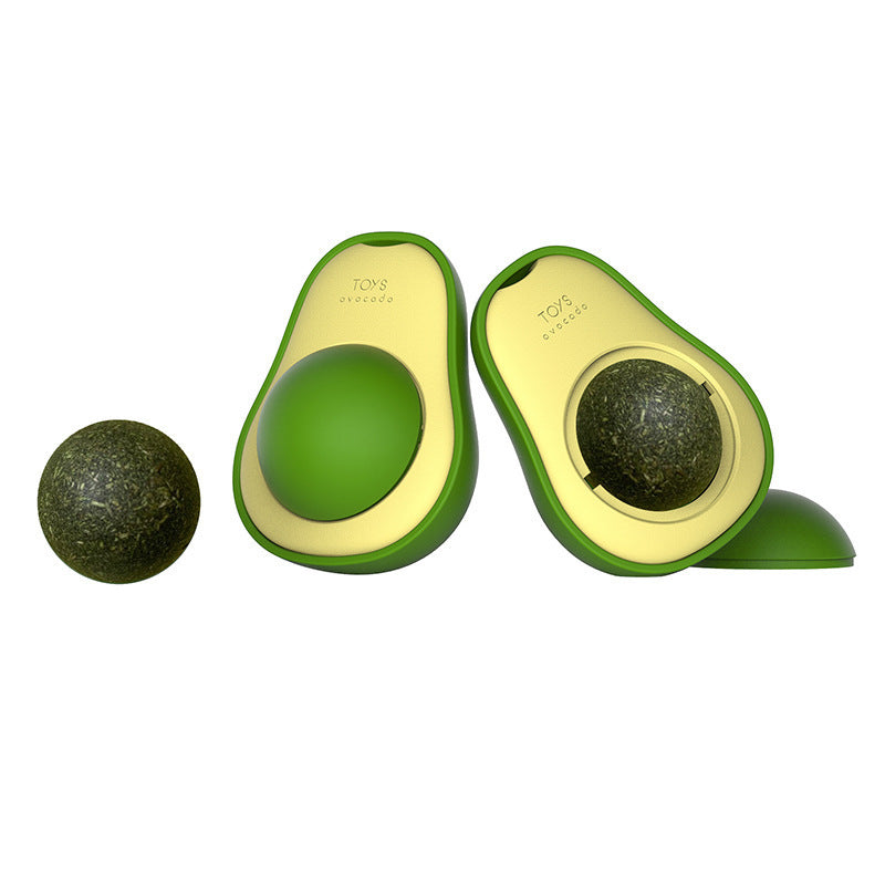 Avocado Peppermint Catnip Ball – A Whisker-Tingling Treat for Your Cat!