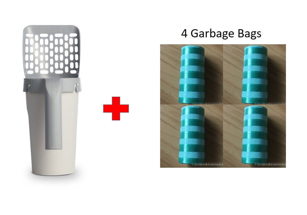 No-Mess Cat Litter Disposal Bin – Waste-Saving & Durable