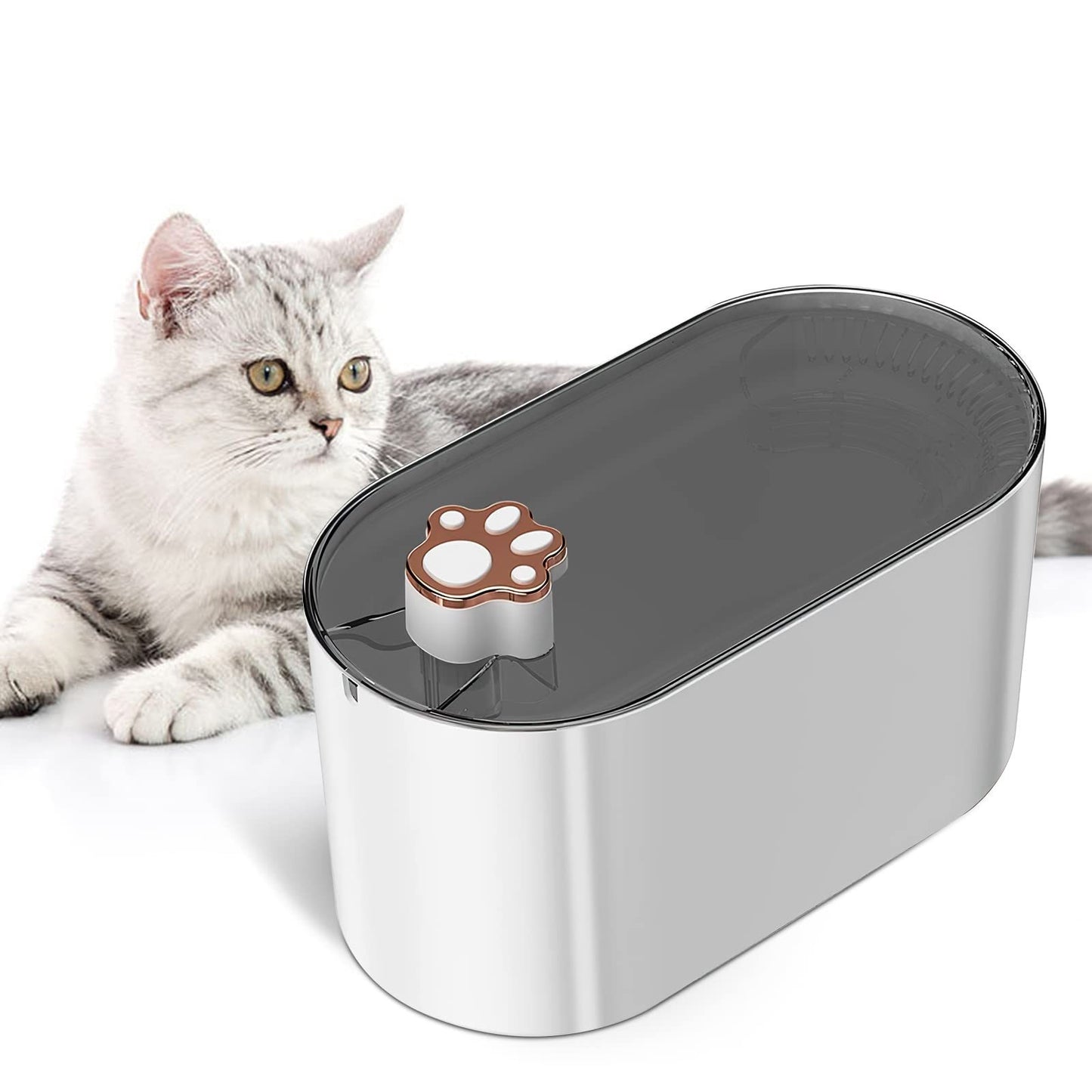 Automatic Pet Water Fountain – 3L Cat & Dog Dispenser with LED Light & Silent Pump