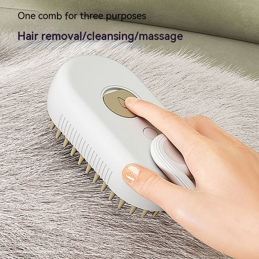 Cat & Dog Steam Brush 3-in-1
